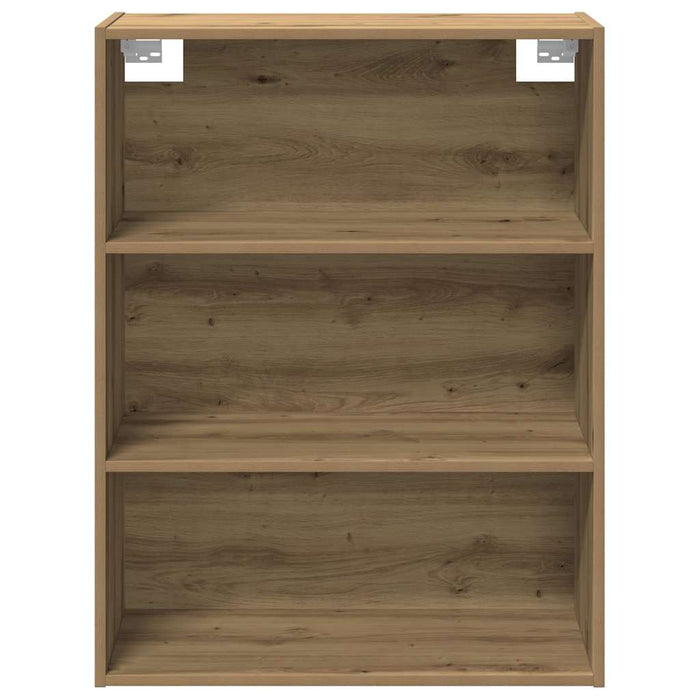 vidaXL Credenza con Pensile Rovere Artigianale in Legno Multistrato