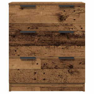 vidaXL Credenze 3 pz Legno Antico 60x30x70 cm in Legno Multistrato