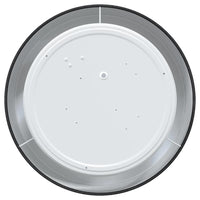 Lampada da soffitto Nero 30 x 13.5 cm Tessuto 42001202