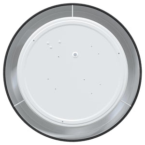 Lampada da soffitto Nero 30 x 13.5 cm Tessuto 42001202