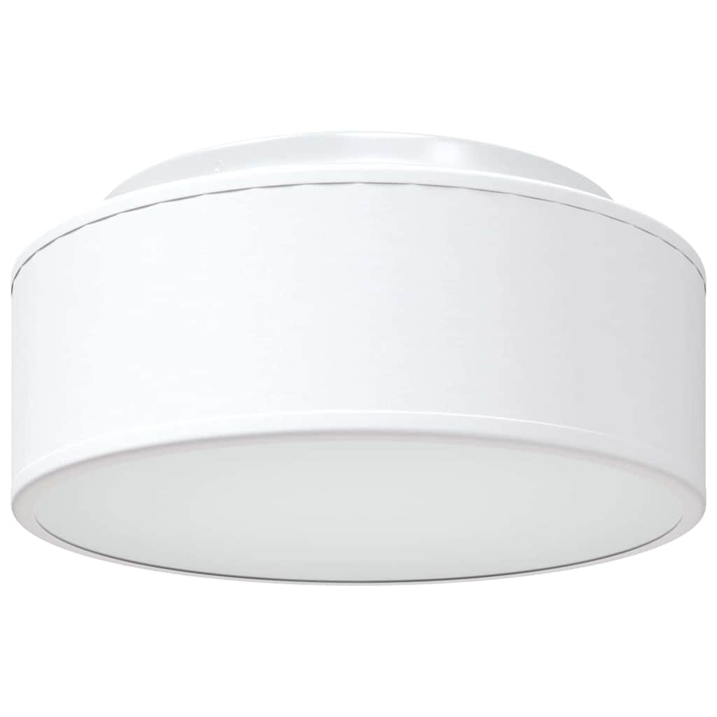 Lampada da soffitto Bianco 30 x 13.5 cm Tessuto 42001203