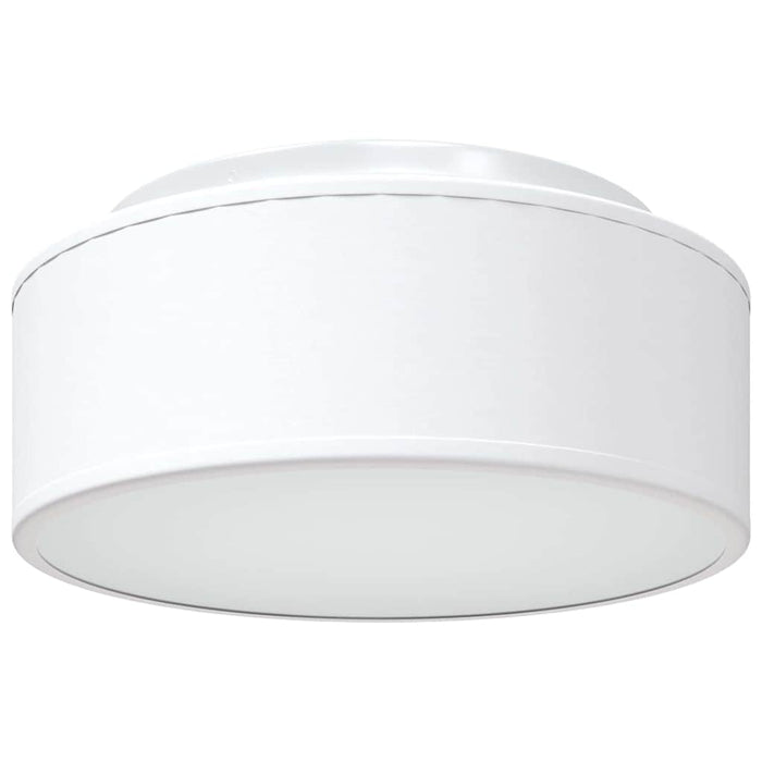 Lampada da soffitto Bianco 30 x 13.5 cm Tessuto 42001203
