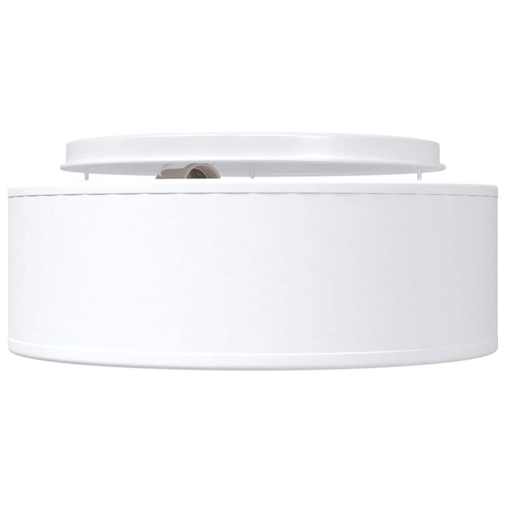 Lampada da soffitto Bianco 30 x 13.5 cm Tessuto 42001203