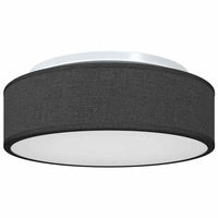 Lampada da soffitto Nero 38 x 13.5 cm Tessuto 42001206