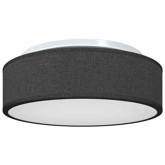 Lampada da soffitto Nero 38 x 13.5 cm Tessuto 42001206