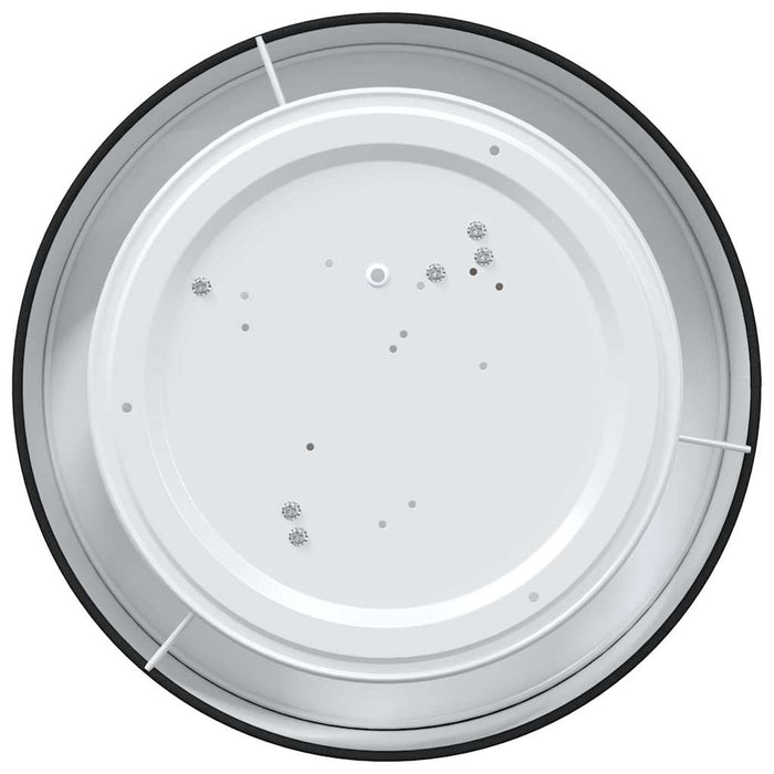 Lampada da soffitto Nero 38 x 13.5 cm Tessuto 42001206