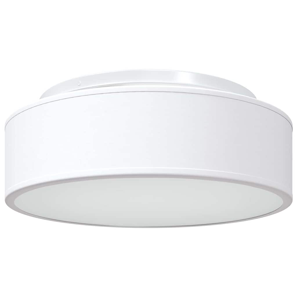 Lampada da soffitto Bianco 38 x 13.5 cm Tessuto 42001207