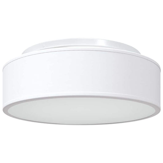 Lampada da soffitto Bianco 38 x 13.5 cm Tessuto 42001207