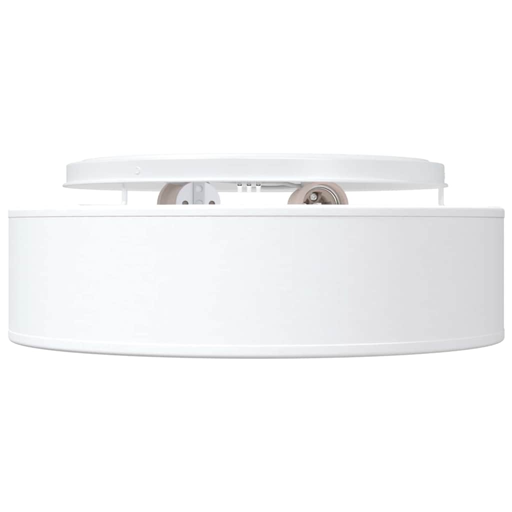 Lampada da soffitto Bianco 38 x 13.5 cm Tessuto 42001207