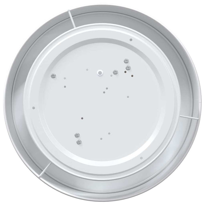 Lampada da soffitto Bianco 38 x 13.5 cm Tessuto 42001207