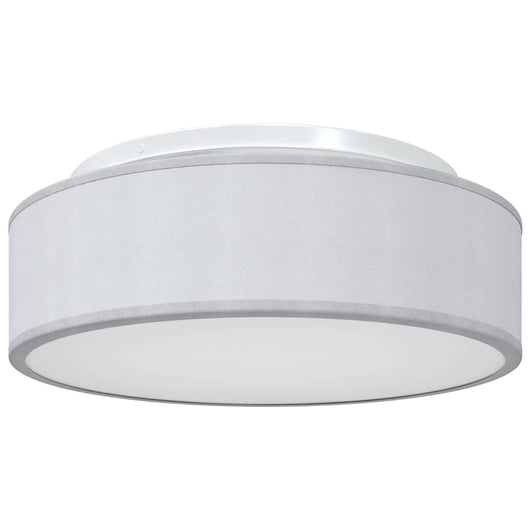 Lampada da soffitto Grigio 38 x 13.5 cm Tessuto 42001208