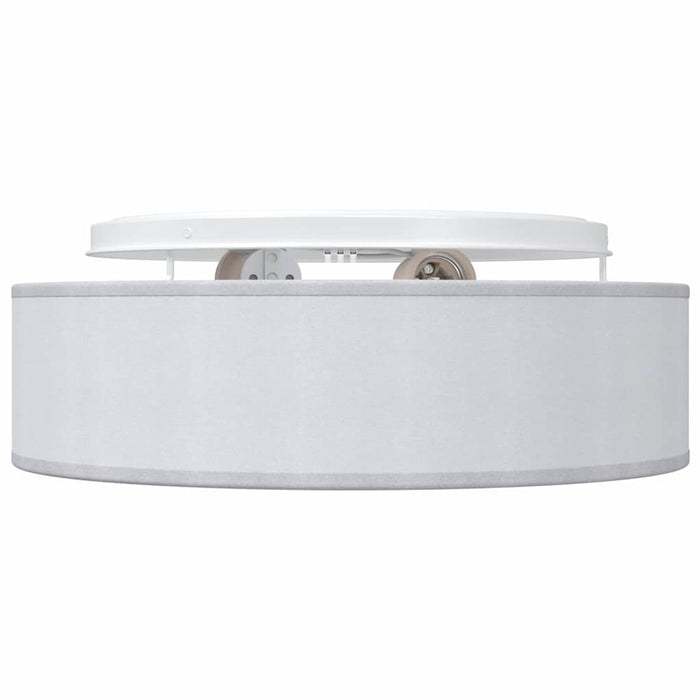 Lampada da soffitto Grigio 38 x 13.5 cm Tessuto 42001208