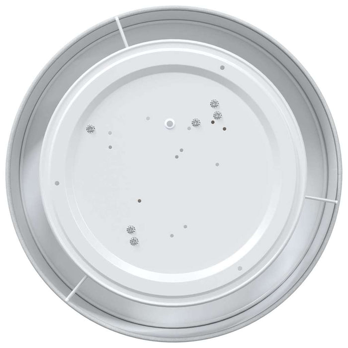 Lampada da soffitto Grigio 38 x 13.5 cm Tessuto 42001208