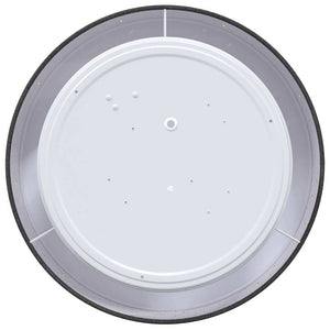 Lampada da soffitto Nero 30 x 13.5 cm Tessuto 42001210