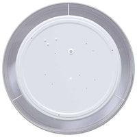 Lampada da soffitto Grigio 30 x 13.5 cm Tessuto 42001212