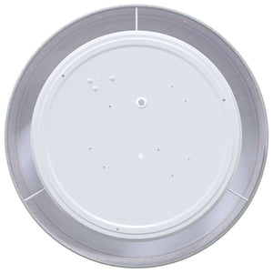 Lampada da soffitto Grigio 30 x 13.5 cm Tessuto 42001212