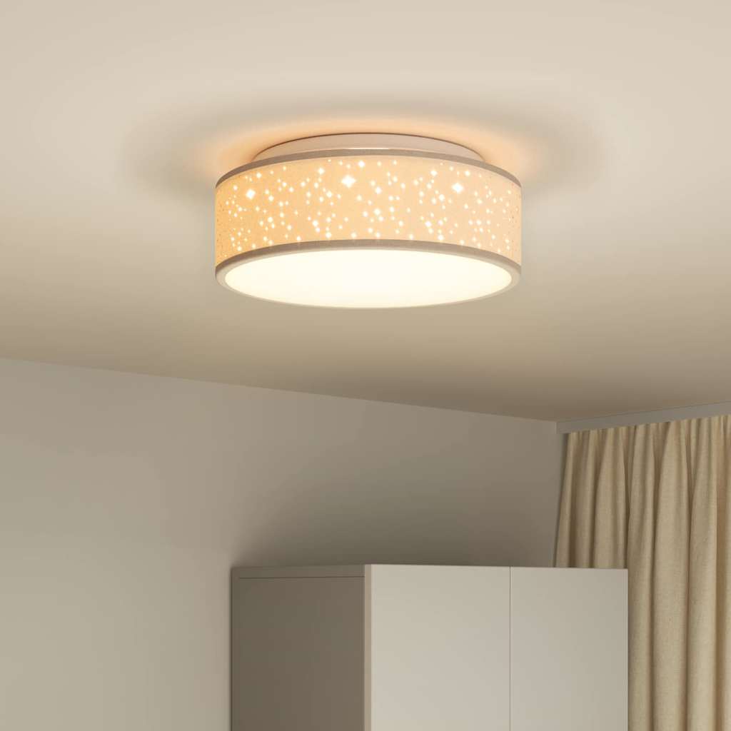 Lampada da soffitto Talpa 38 x 13.5 cm Tessuto 42001217