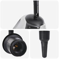 Faretto da soffitto Nero 33 x 13 x 26 cm Vetro e metallo 42001219