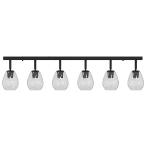 Faretto da soffitto Nero 110.5 x 13 x 26 cm Vetro e metallo 42001222