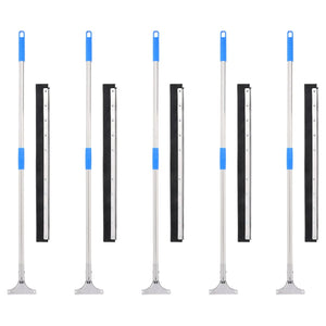 Tergipavimento 5 pz 75x119,5 cm in Acciaio e Gomma