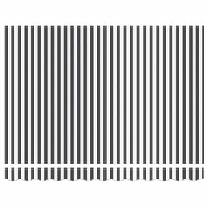 Telo di ricambio per tenda da sole Antracite e bianco 42000472