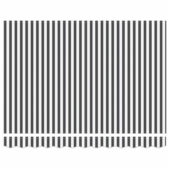 Telo di ricambio per tenda da sole Antracite e bianco 42000472