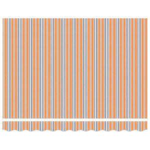 Telo di ricambio per tenda da sole Multicolore 350 x 200 cm 42000514