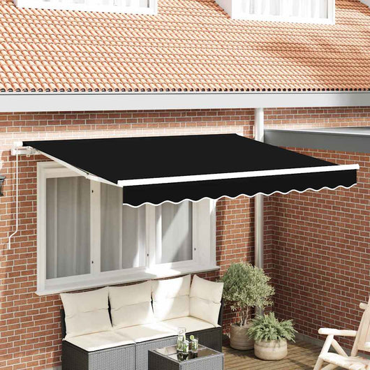 Telo di ricambio per tenda da sole Nero 300 x 250 cm Tela 42000544