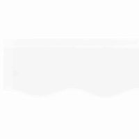 Telo di ricambio per tenda da sole Bianco 400 x 200 cm Tela 42000571