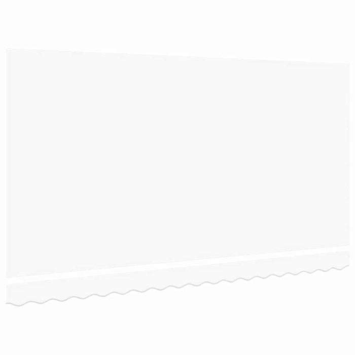 Telo di ricambio per tenda da sole Bianco 400 x 200 cm Tela 42000571