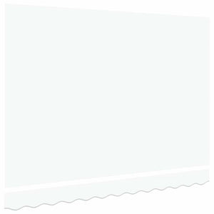 Telo di ricambio per tenda da sole Bianco 300 x 250 cm Tela 42000572