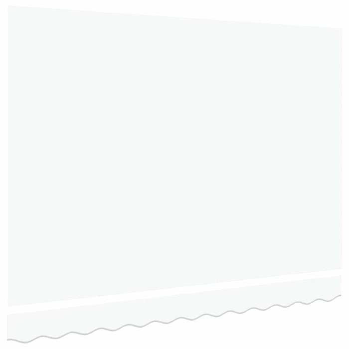 Telo di ricambio per tenda da sole Bianco 300 x 250 cm Tela 42000572