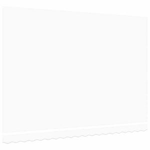 Telo di ricambio per tenda da sole Bianco 450 × 350 cm Tela 42000577