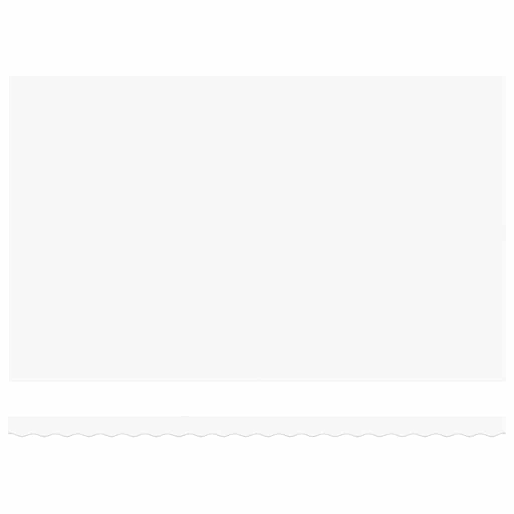 Telo di ricambio per tenda da sole Bianco 500 × 350 cm Tela 42000579