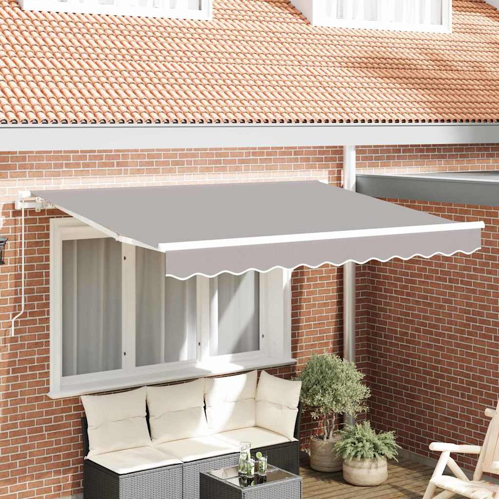 Telo di ricambio per tenda da sole Grigio chiaro 350 x 250 cm 42000587