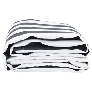 Telo di ricambio per tenda da sole Antracite e bianco 3 x 2 m 42000820