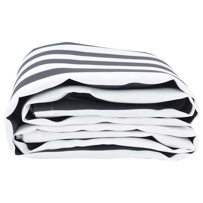 Telo di ricambio per tenda da sole Antracite e bianco 3 x 2 m 42000820