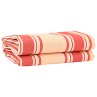 Telo di ricambio per tenda da sole giallo e arancione 42000821