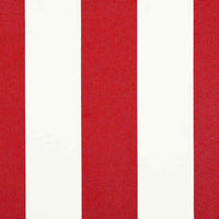 Telo di ricambio per tenda da sole Rosso e bianco 10 x 1.6 m 42000822