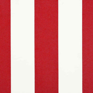 Telo di ricambio per tenda da sole Rosso e bianco 10 x 1.6 m 42000822