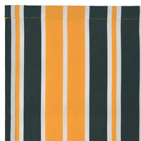 Telo di ricambio per tenda da sole Verde e giallo 10 x 1.6 m 42000832