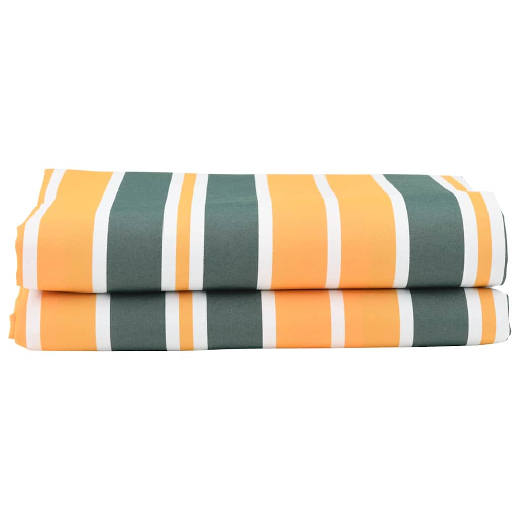 Telo di ricambio per tenda da sole Verde e giallo 10 x 1.6 m 42000832