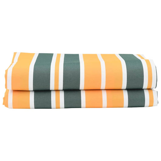 Telo di ricambio per tenda da sole Verde e giallo 10 x 1.6 m 42000832