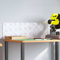 Piastre in Alluminio a Scacchiera 2 pcs Antiscivolo 50x25 cm 4104273