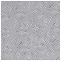 Dischi Quadrati 2 pcs Argento 30 x 30 cm Alluminio 4104285