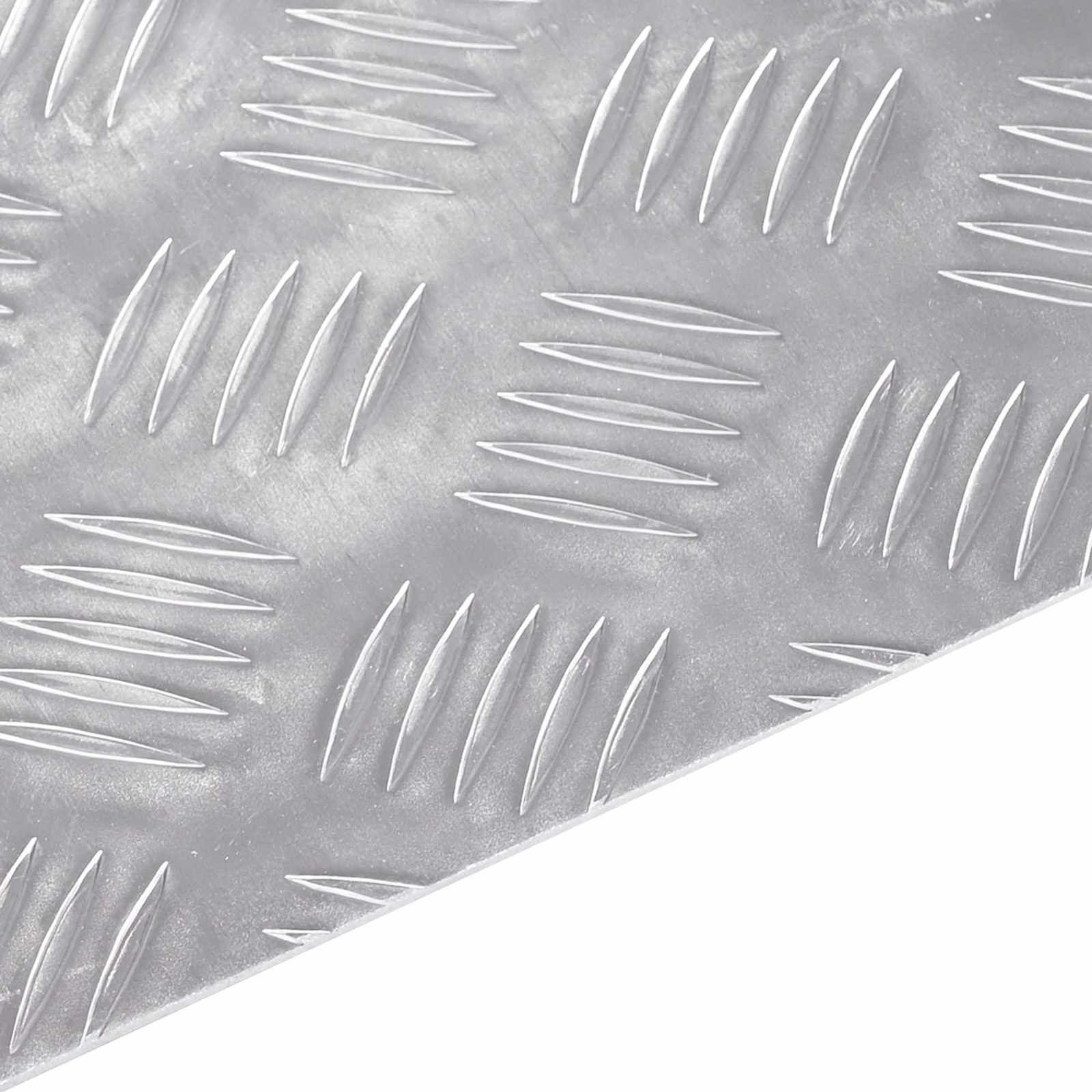 Dischi Quadrati 2 pcs Argento 40 x 30 cm Alluminio 4104289