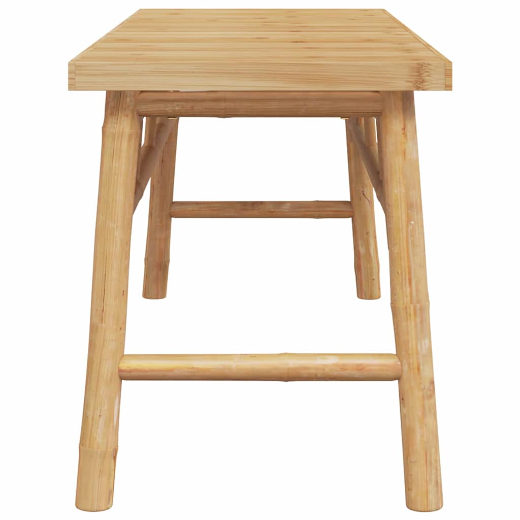 vidaXL Panca Marrone 110 x 38 x 45 cm Bambù