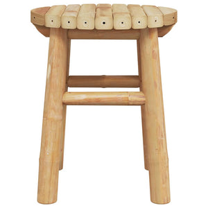 vidaXL Pouf Marrone 30 x 30 x 36 cm Bambù