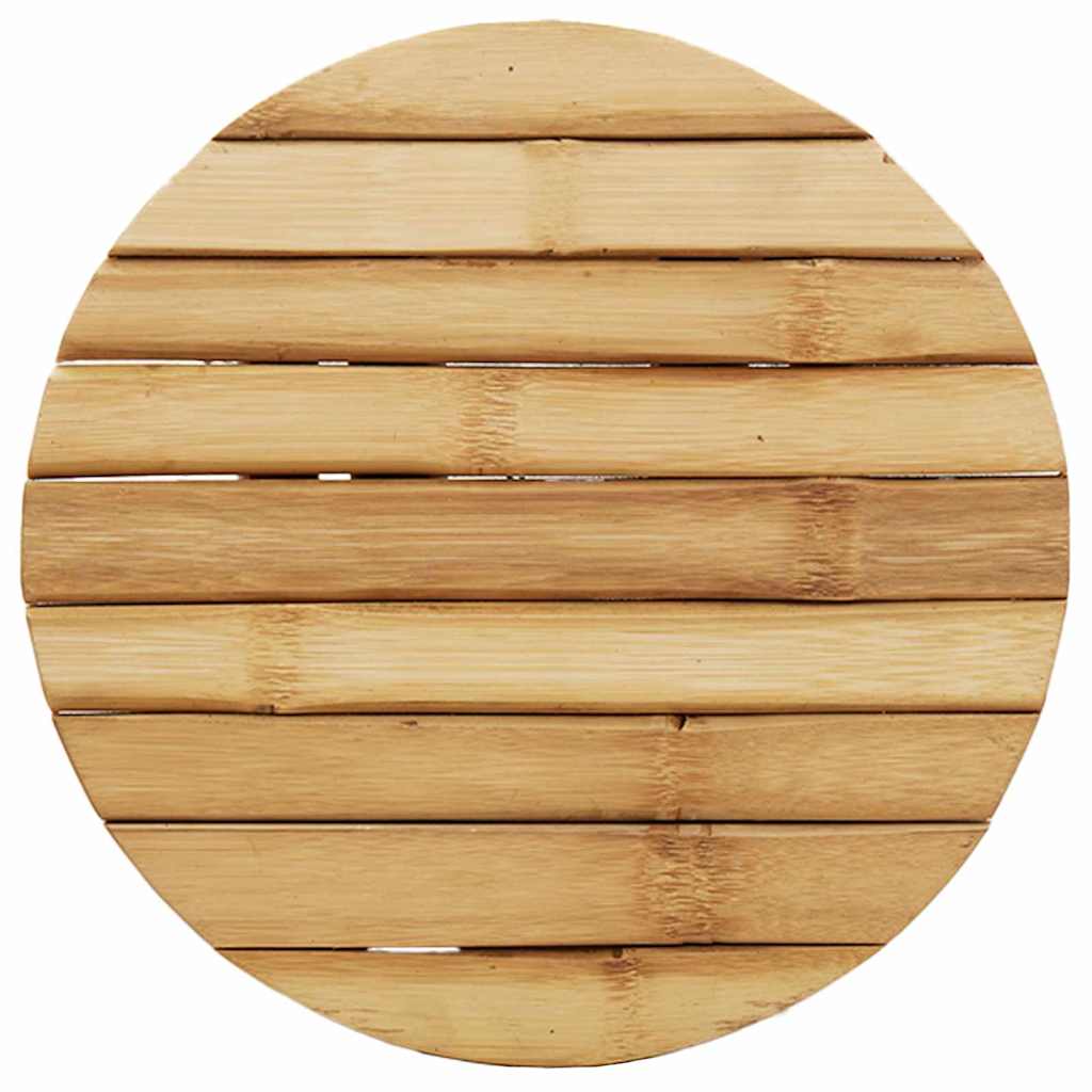 Pouf Marrone 30 x 30 x 36 cm Bambù 4106588