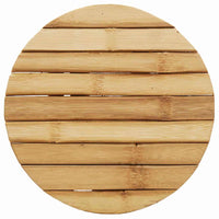 Pouf Marrone 30 x 30 x 36 cm Bambù 4106588